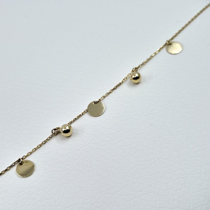 Lant cu pandantiv din aur de 14k, 3.50g | GlobalCash.ro #GO112384