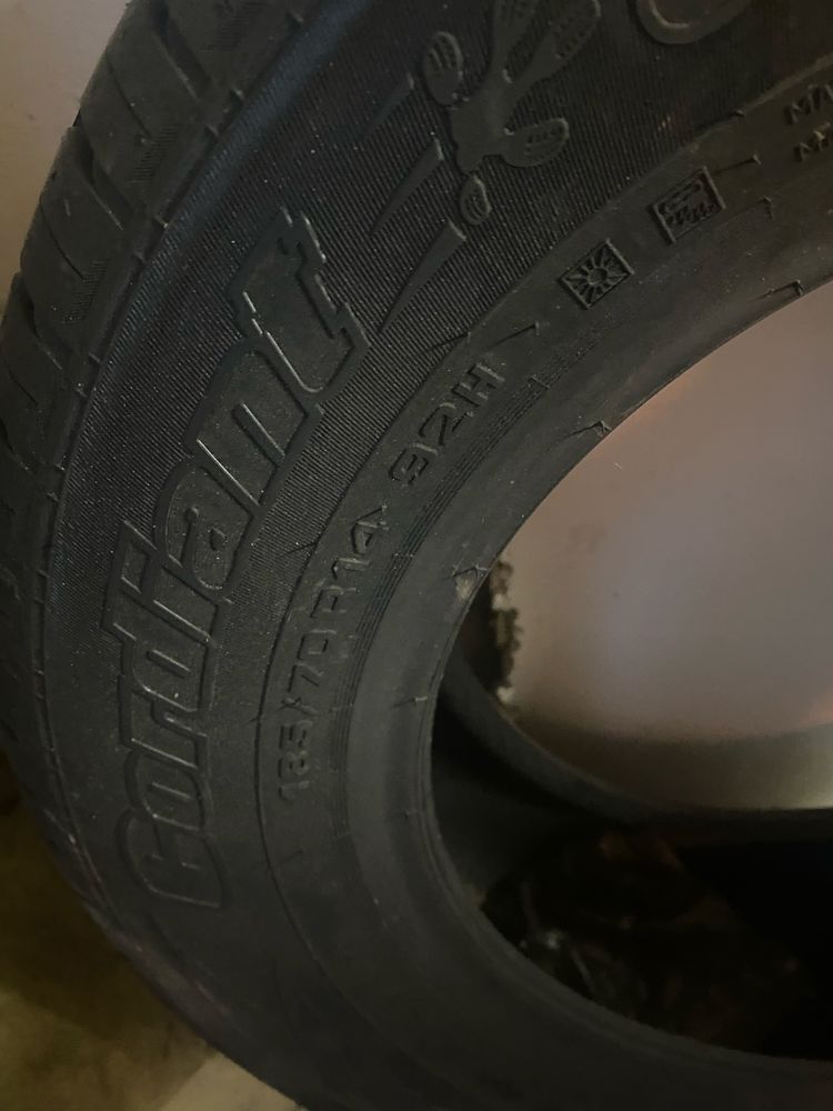 Продам шины на 185/70/14