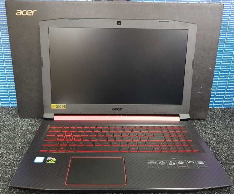 Игровой ноутбук acer nitro 5 (i5/16gb/512ssd/1650
