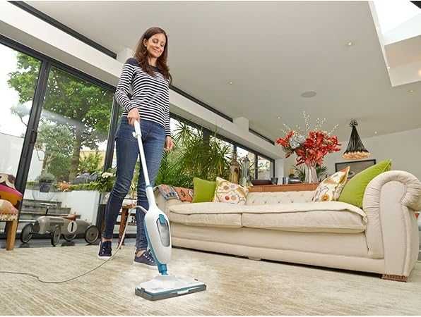 Парочистачка Black Decker  1300 W Бяла с дефект