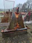 Troliu forestier in tiranti la tractor Fransgard 4t cu 70 m cablu