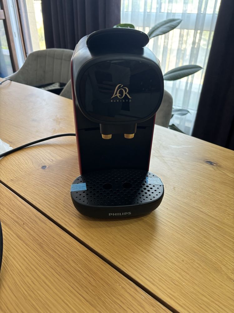 КАТО НОВ! Еспресо кафемашина Philips l’Or Barista Sublime червена