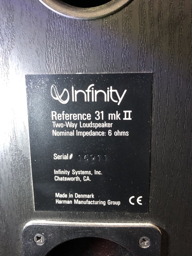 Infinity Reference 31-mk2