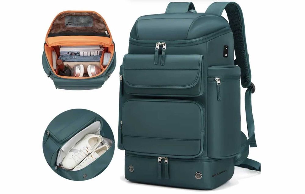 Rucsac Multifunctional Premium Cracos® verde - activitati outdoor
