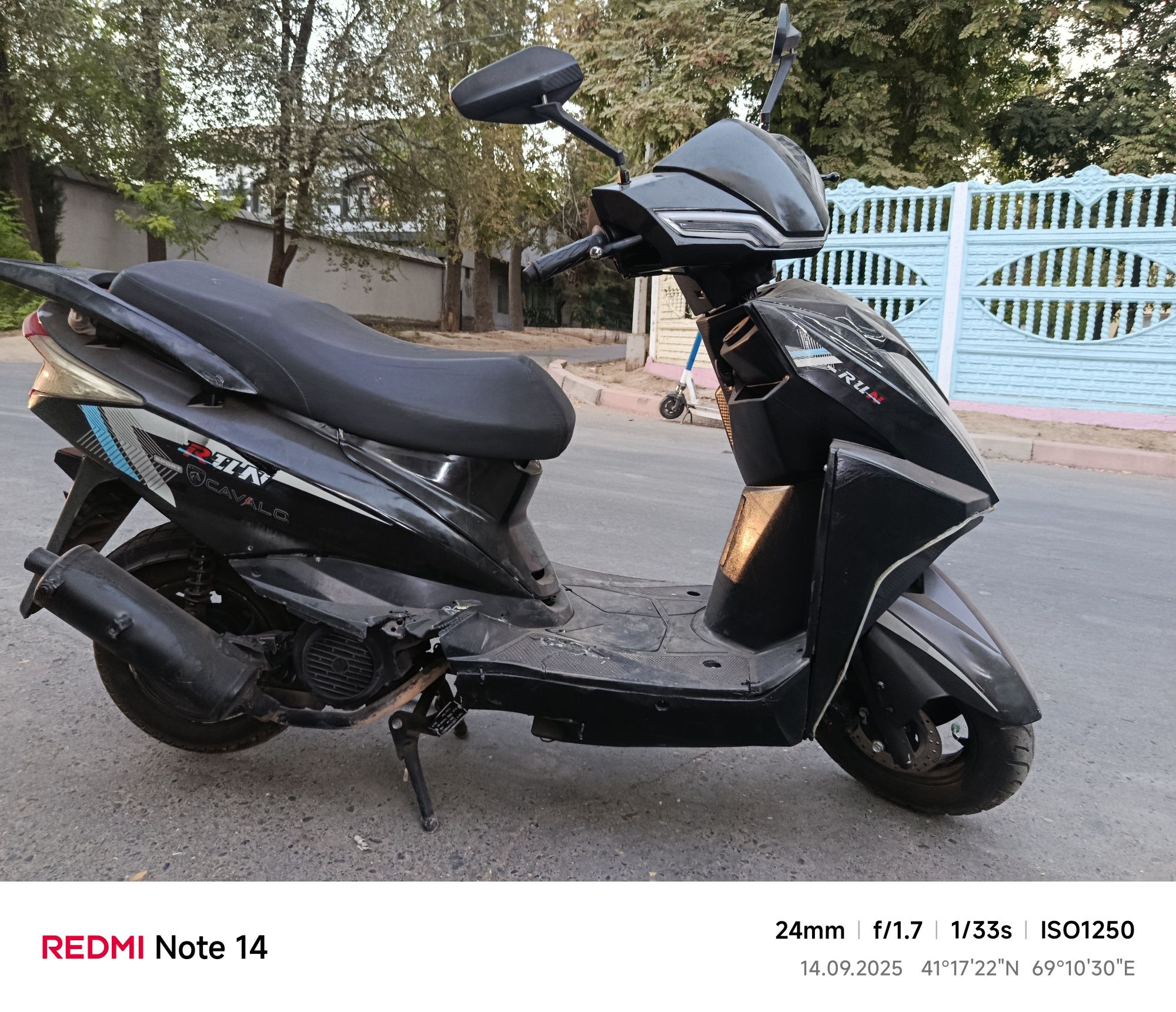 Skuter cavallo 150kub