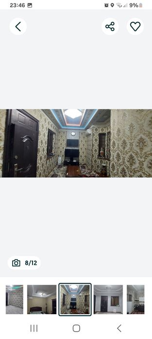 Uchaska 3xona +oshxona+xol  27 metr naves bor Sergeli Xonobodda  ijara