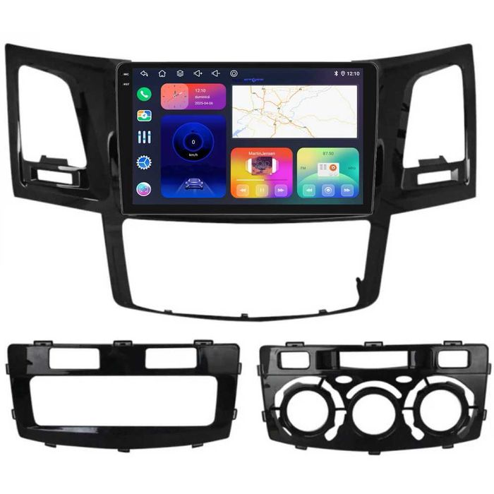 Navigatie Dedicata Toyota Hilux VII (2004-2015) 9Inch, BT, Carplay