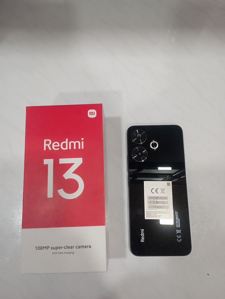 Redmi 13 8.256 karobka dakument bor sastayanasi ideal