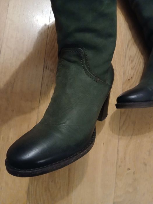 Cizme din piele naturală Oxmox