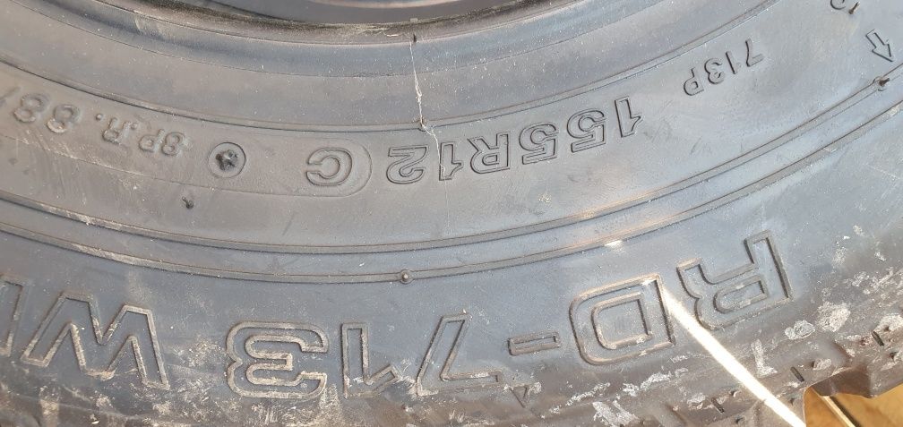 155xR12C 4бр чисто нови