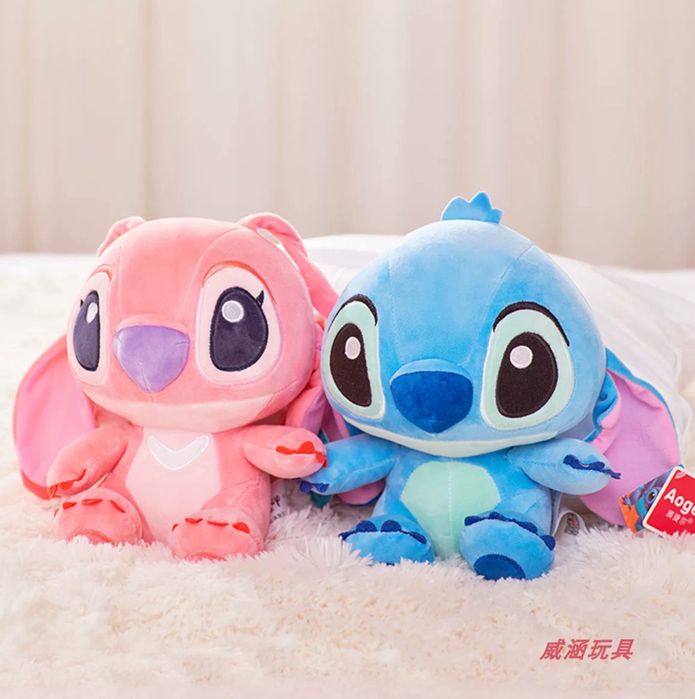 Set cu 2 jucarii Lilo & Stitch, aproximativ 28 cm, NOI