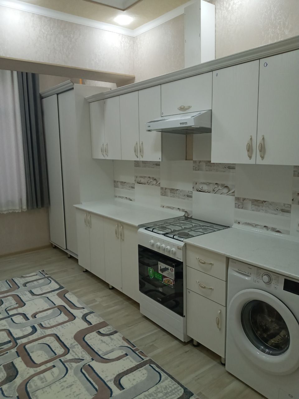2xonali luks kvartira ijaraga beriladi.2-etaj.Manzil severniy evroshar