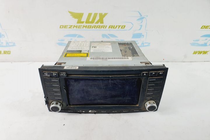 Radio cd mp3 player cu navigatie 7l6035191c Volkswagen VW Touareg generatia 1 7L  [din 2002 pana  2