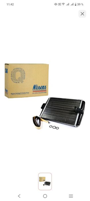 Продам радиатор печки на Мерседес 210