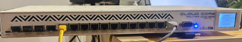 Router Mikrotik CCR1036-12G-4S