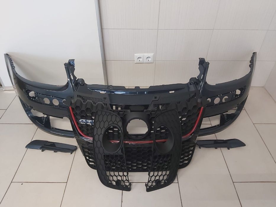 Pachet Bara/Bandou Fata+Toate Grilele VW Golf 5/V GTi 04-08 (LC5F) PrM