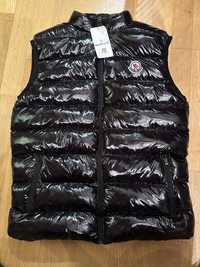 Vesta moncler lucioasa neagra