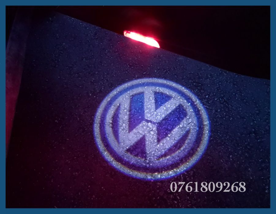 Lampi / lumini led avertizare usi VW Tiguan / Sharan / Touareg