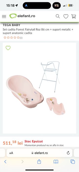 Set cadita fete Forest Fairytail Roz