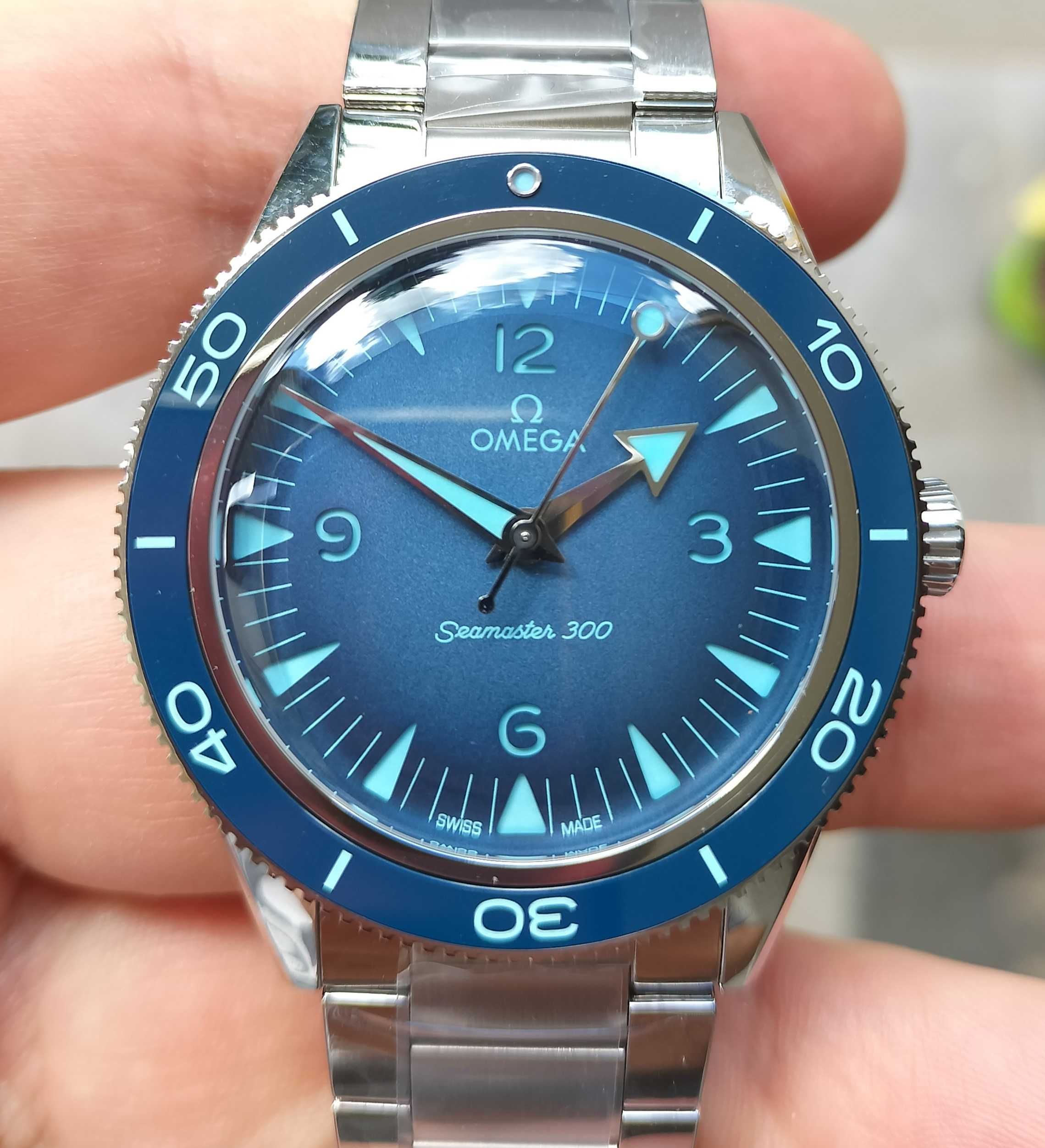 Omega Seamaster 300m 41mm No Date Blue VSF 8912