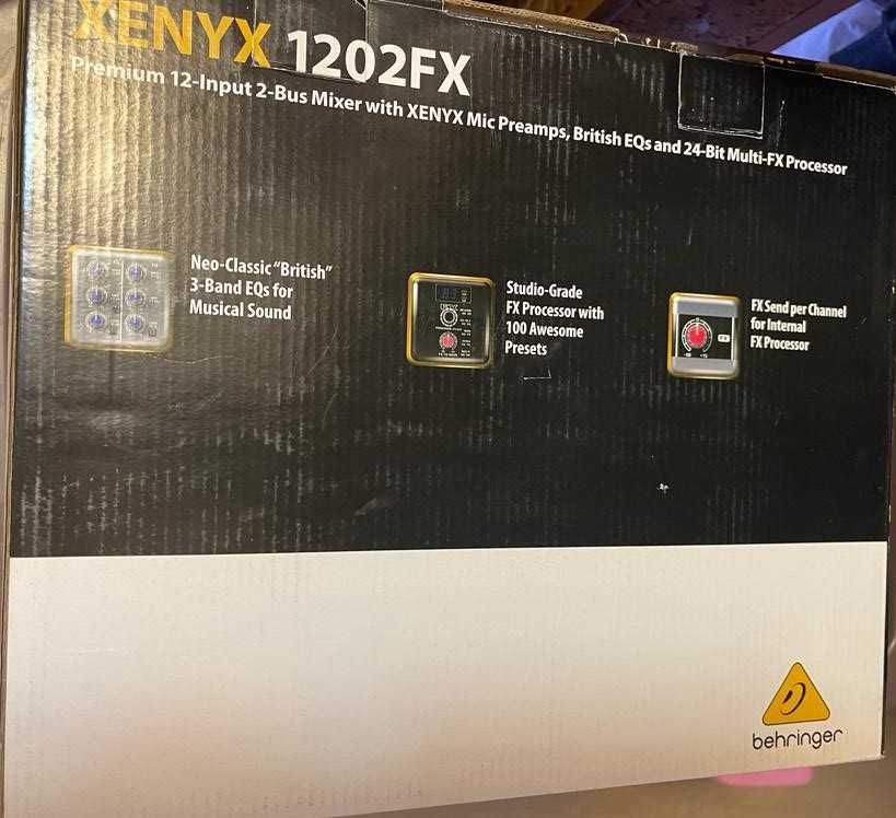 Микшерный пульт BEHRINGER Xenyx 1202FX