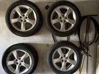 зимние шины с дисками 205/55  R 16