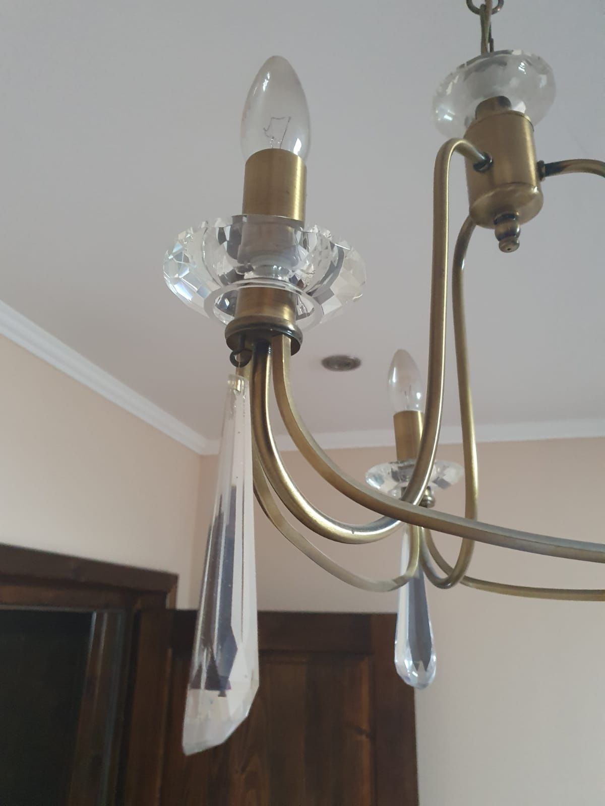 Candelabru vechi, lustra