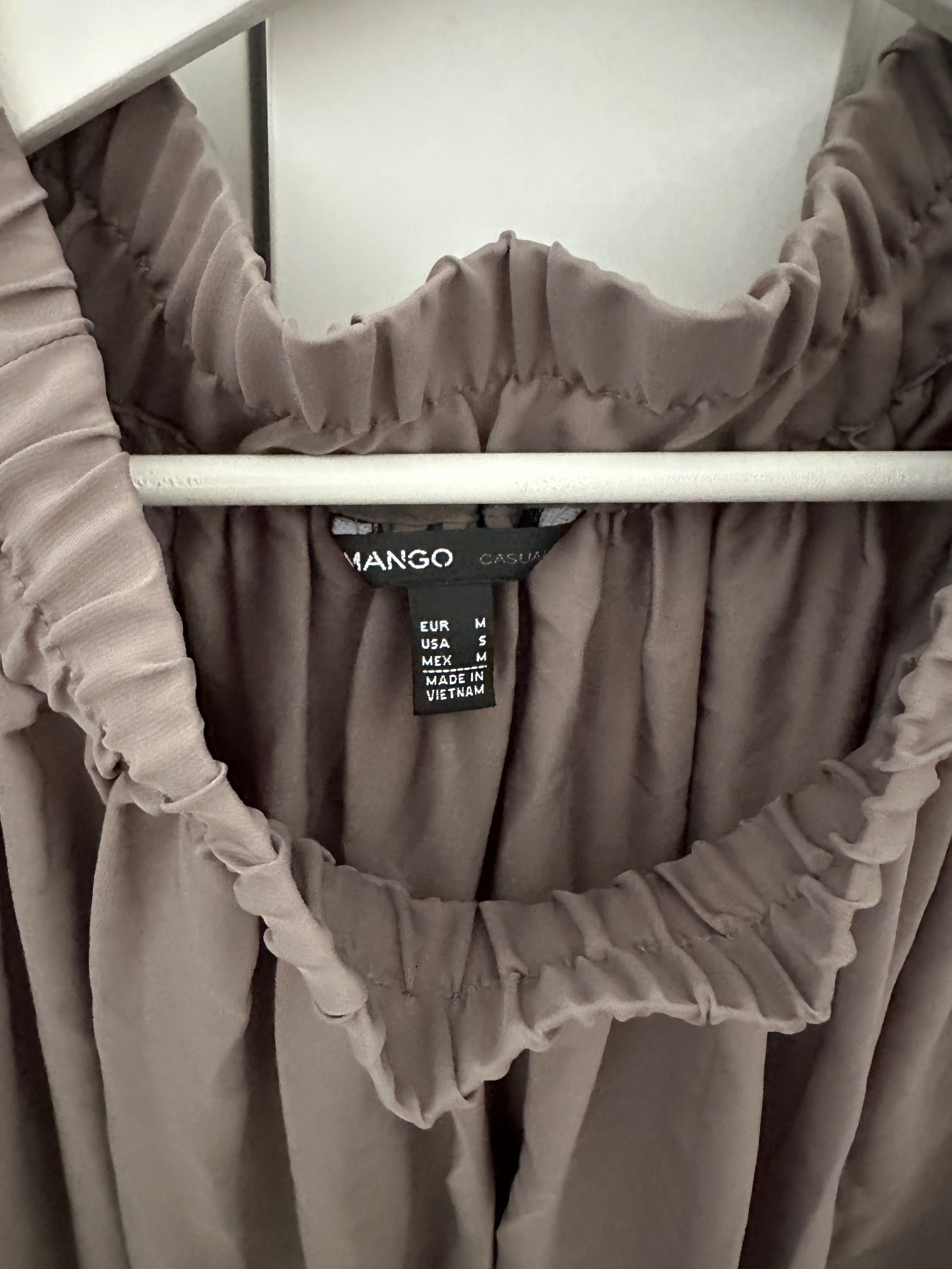 Fusta Mango maxi, lunga, evazata, marimea M