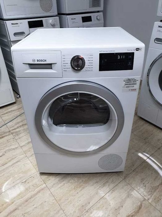 9кг - WiFi - Touch-Control Сушилня Bosch Термопомпа 12м Гаранция Бош