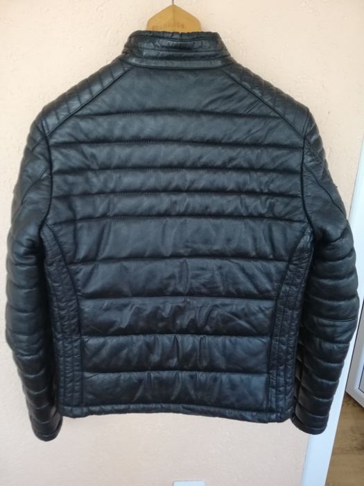 Geaca piele bărbati Zara Man M
