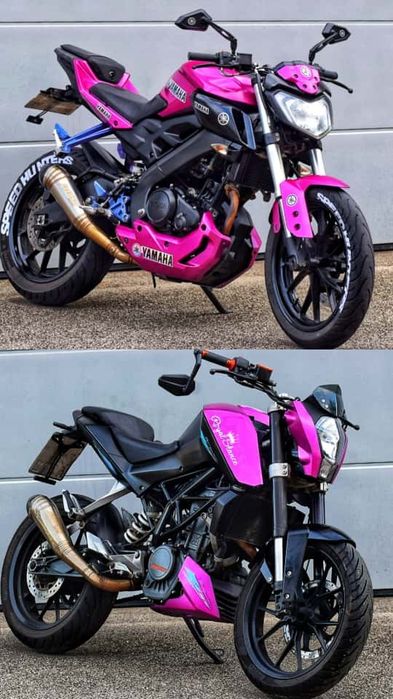 Yamaha yzf 125 yzf r 125 ktm 125 mt 125 A1