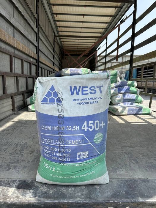 Цемент West sement M450 Marka Sifat 100%