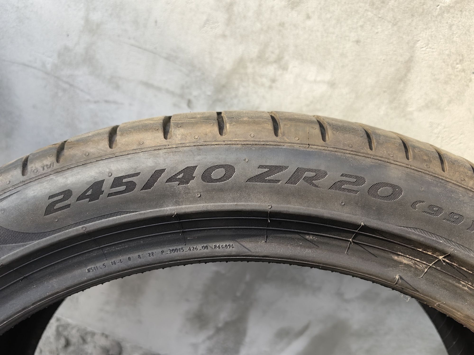 Летни гуми 20" 245/40/20  Pirelli