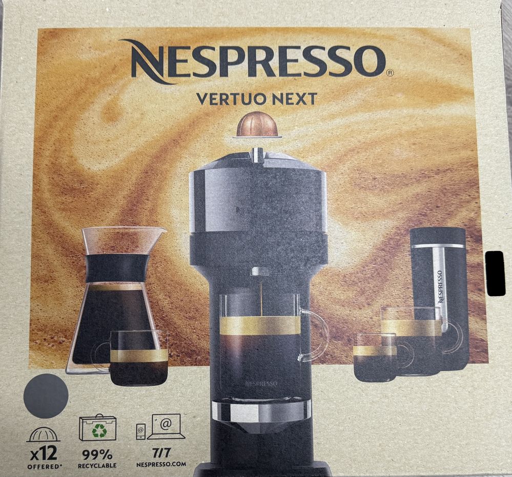 Продается кофемашина Nespresso Vertuo Next Deluxe