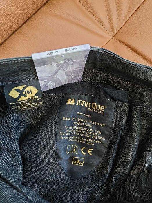 Мото екипировка-Дамски дънки John Doe Cargo XTM Aramid Jeans - Stroker