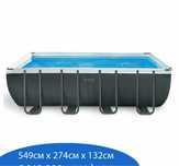 Каркасный бассейн intex ULTRA FRAME.  549~274~132