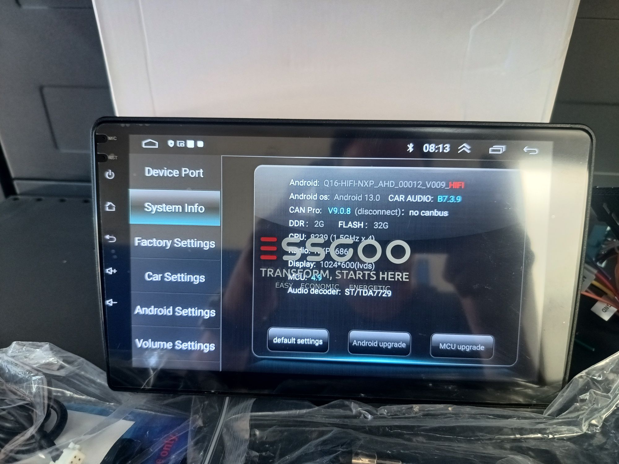 Навигация android за hyundai i30 2012/2016 2GB+32