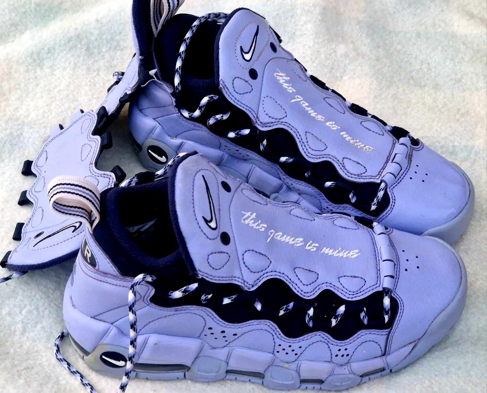 Nike Air More Money жвстоки оригинални дамски сникърси естествена кожа