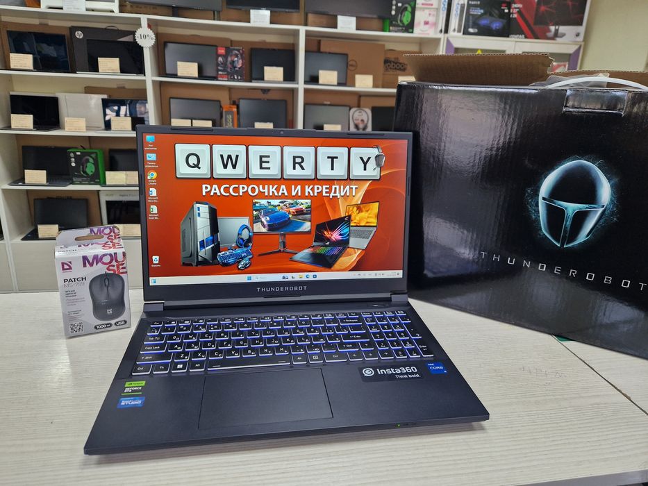 Thunderobot 911s (RTX 4050 6 gb, Core i5-12450H, 512 Gb SSD)