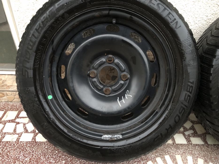 Roti / Jante Otel 4x108 185 60 15  , Iarna Ford Fiesta, Focus !