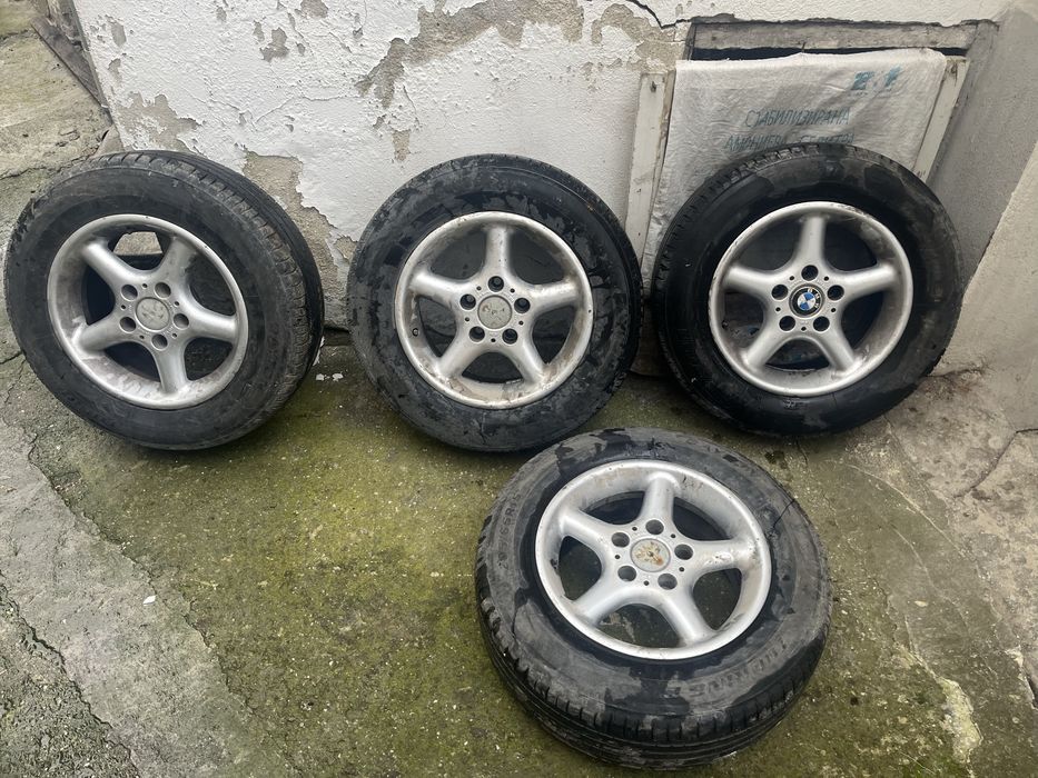 Летни гуми с джанти от BMW E39