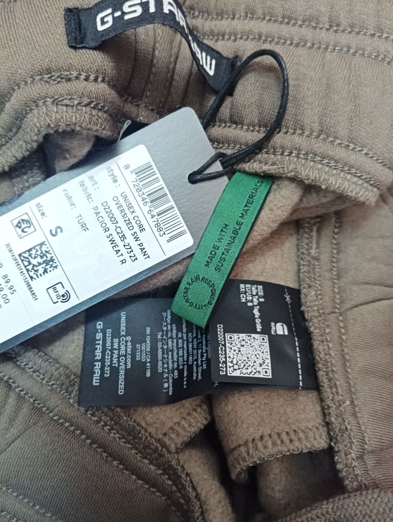 Оригинално долнище G-star RAW Unisex Core XS S M L XL ново мъжко анцуг