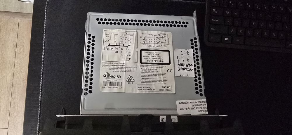 Navigație originală Skoda Superb 2014 – RNS 315, stare foarte bună