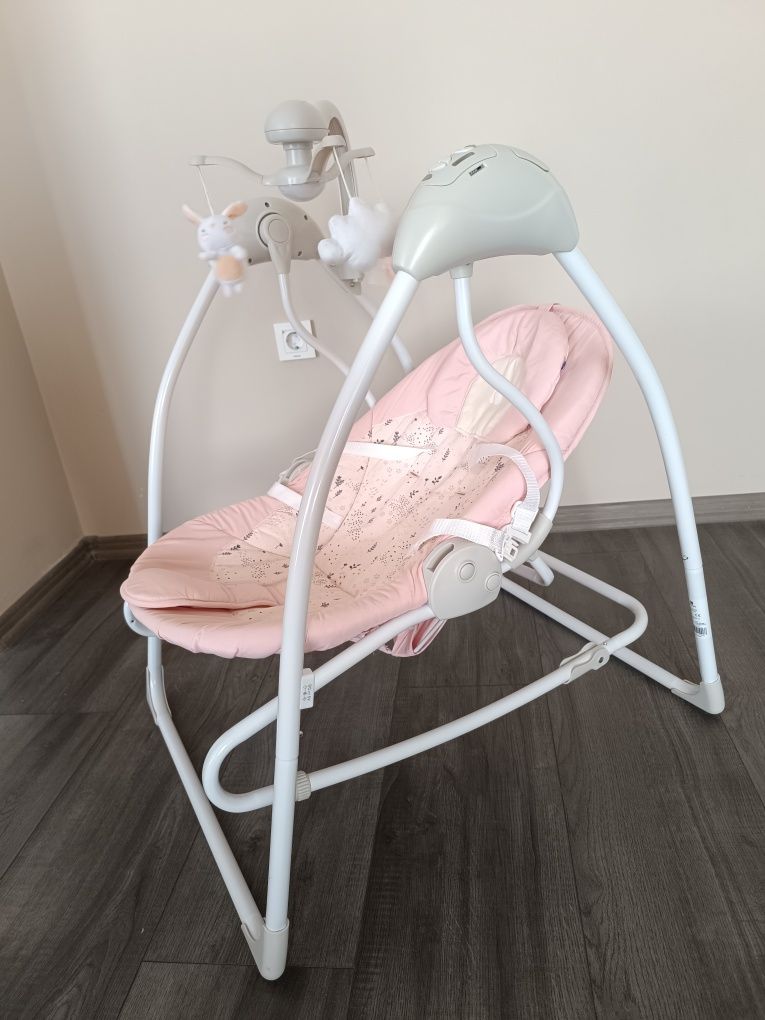 Бебешка люлка шезлонг Kikka Boo Mia Stella Pink