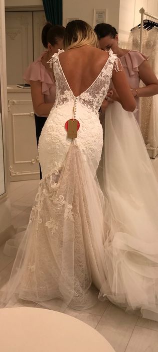 Rochie mireasa  Maya Fashion si 2 voaluri cadou !