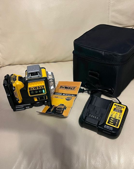 Laser DEWALT nivelă 360 DW089LG 12V NOU boloboc lini verzi 360 nivelă