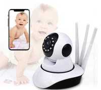 Camera Supraveghere wifi,Rotativ,Audio-Video Baby Monitor