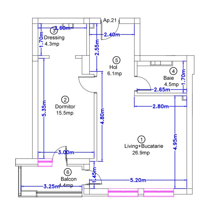 Apartament de vânzare mutare imediat– MTM Pipera Lake | 2 camere