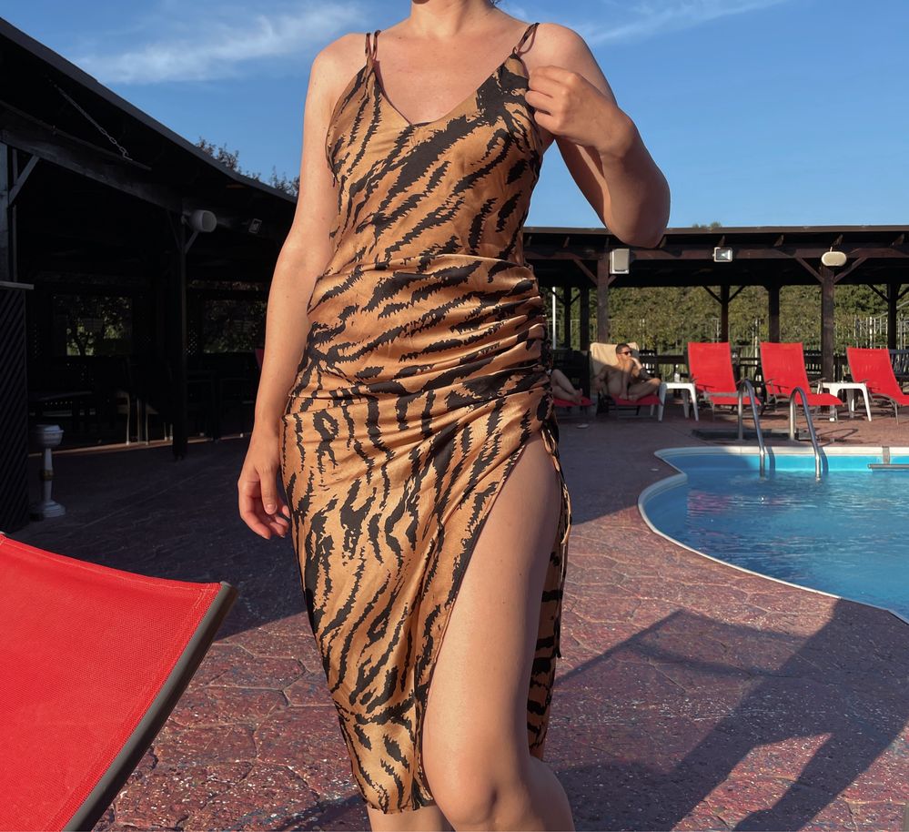 Rochie Zara Animal Print