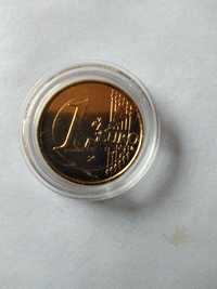 Vind monedă aurită de un euro